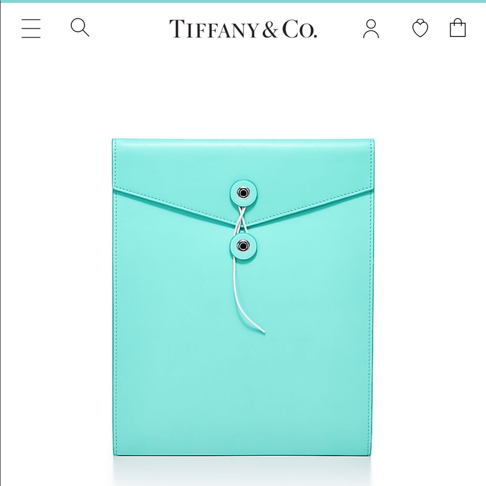 Tiffany & Co interoffice envelope brand new blue